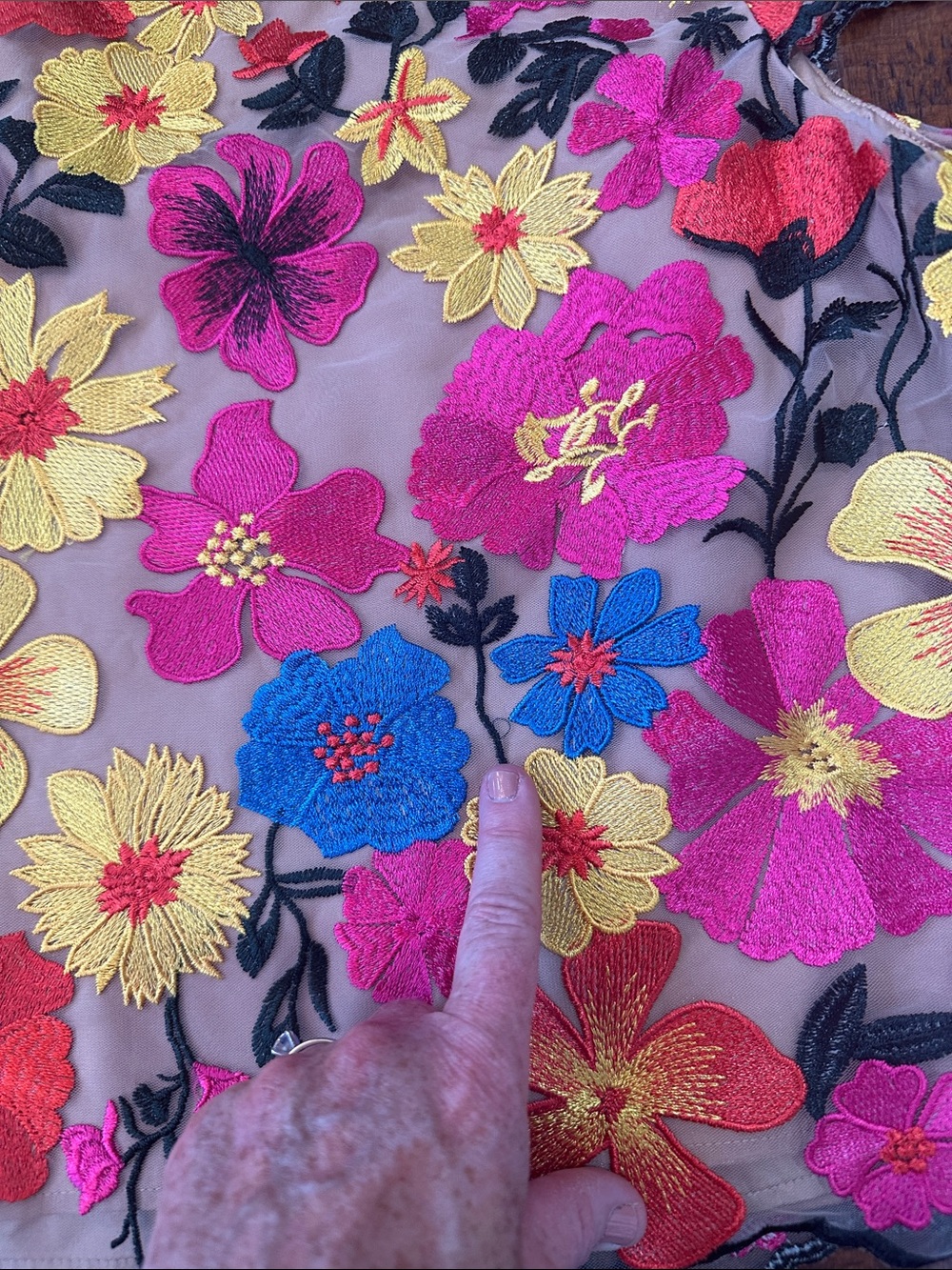 🌸 Milly Floral Embroidered Two-Piece Top & Skirt Set 🌸 - Picture 11 of 13